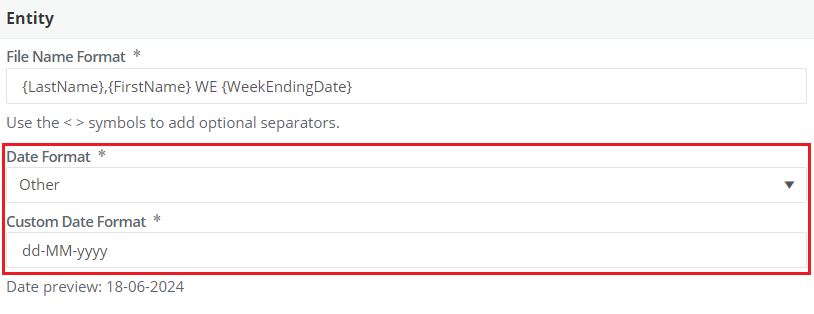 How to: Setup Custom File Names